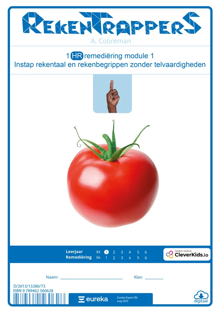 RekenTrapperS 1 HR mod 1 Rem | Instap rekentaal en rekenbegrippen zonder telvaardigheden