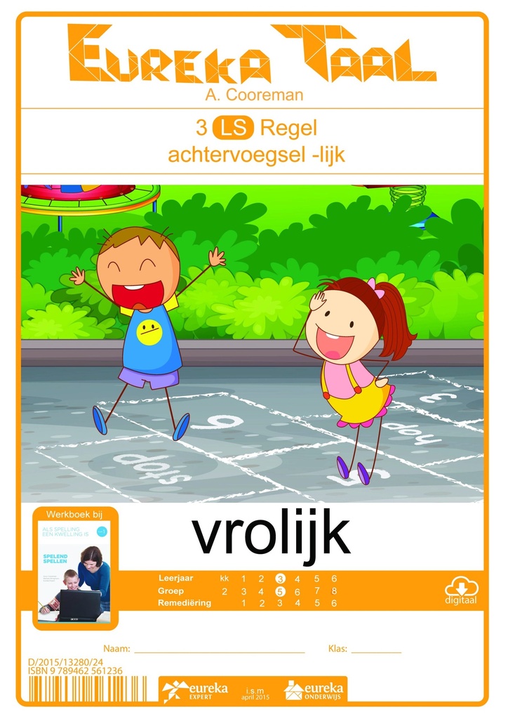 Eureka Taal 3 LS Regel | Vrolijk – achtervoegsel -lijk