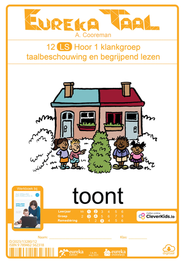 Eureka Taal 12 LS Hoor | Toont taalbeschouwing en begrijpend lezen